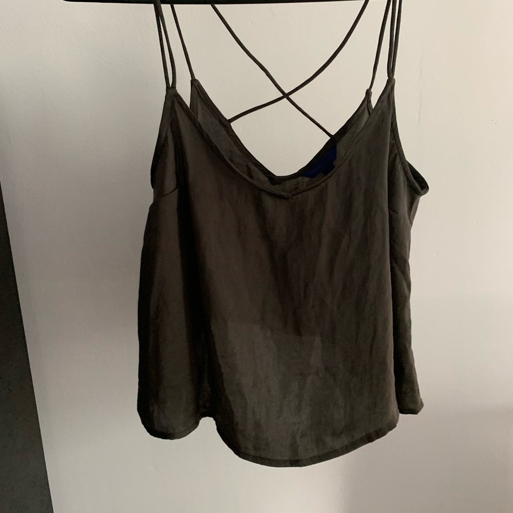 Cross Back Tank Top